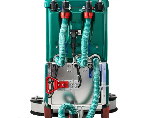 Robuuste materialen voor de schrobmachine