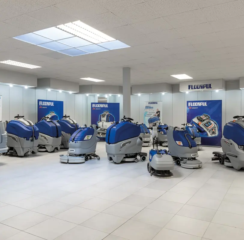 Schrobmachines floorpul