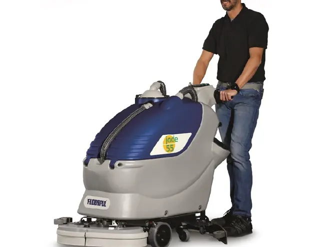 schrobmachine compact voor schoonmaakbedrijven