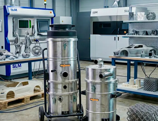 3D printing industrie ACD stofzuiger