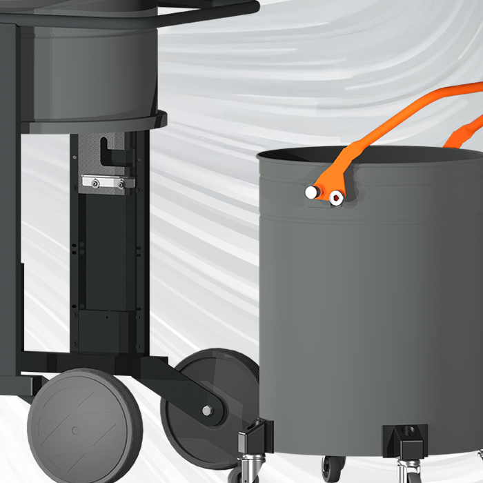 Opvangketel Industriële ATEX stofzuiger BT753 ATEX 2-22