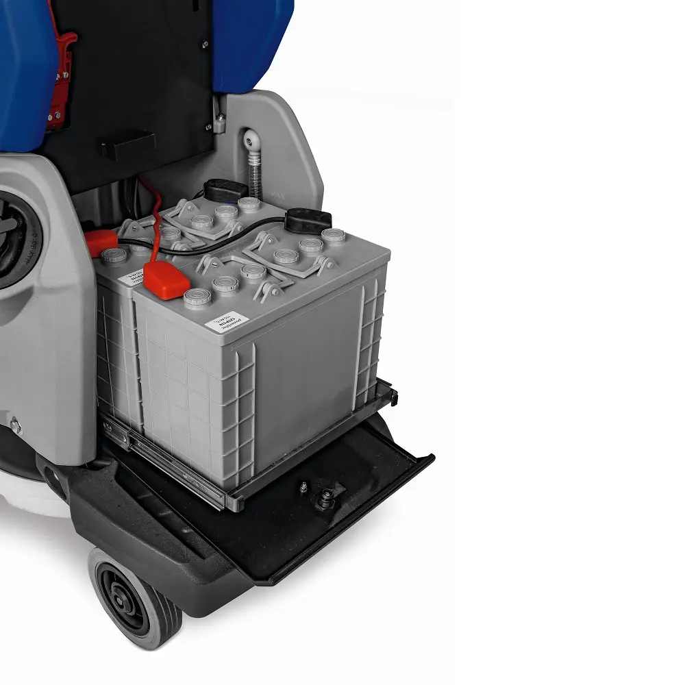 Floorpul Quartz 50 stand-on schrobmachine voor professionele vloerreinigning in Nederland