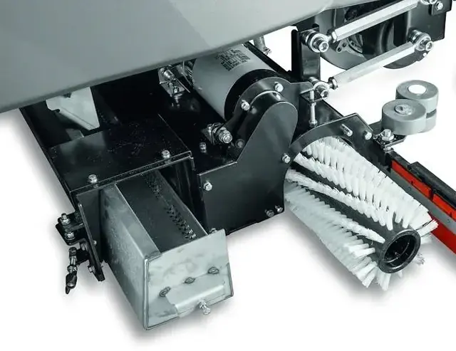 Schrobveegmachine met veel capaciteit en ook veel comfort