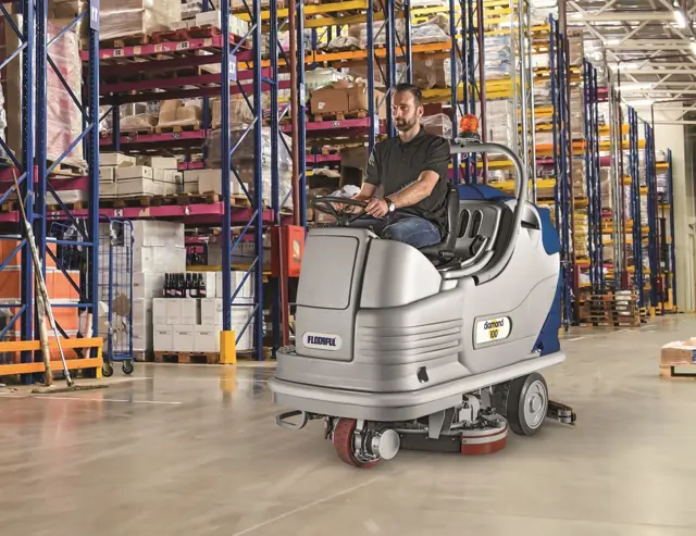 Schrobveegmachine met veel capaciteit en ook veel comfort