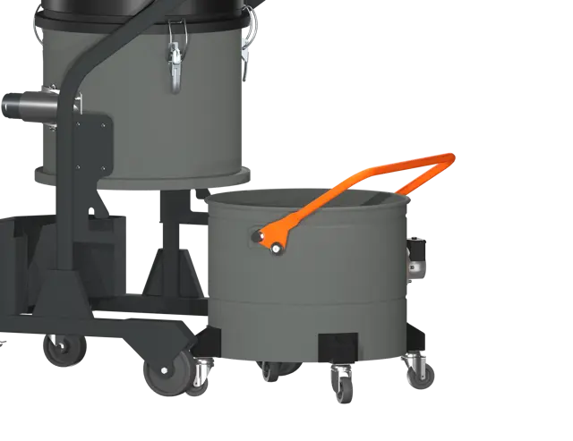opvangketel ACD stofzuiger