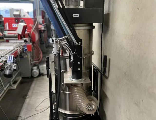 Mobiele bronafzuiging metaalindustrie