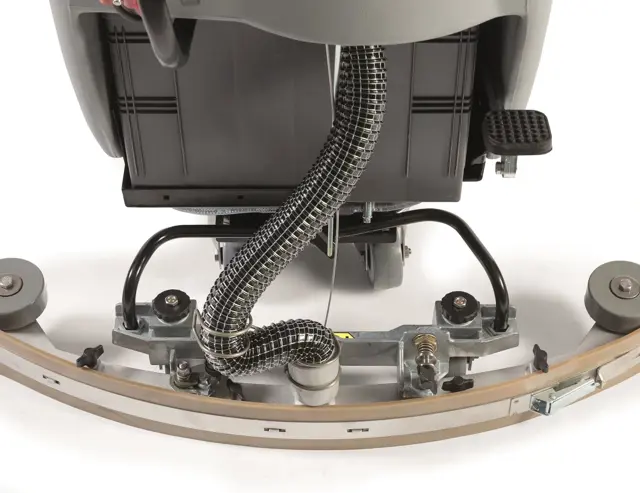 Schrobmachine met uniek droog resultaat