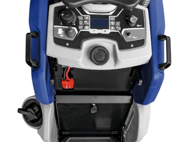 Een sta op schrobmachine met enorm veel wendbaarheid en flexibiliteit