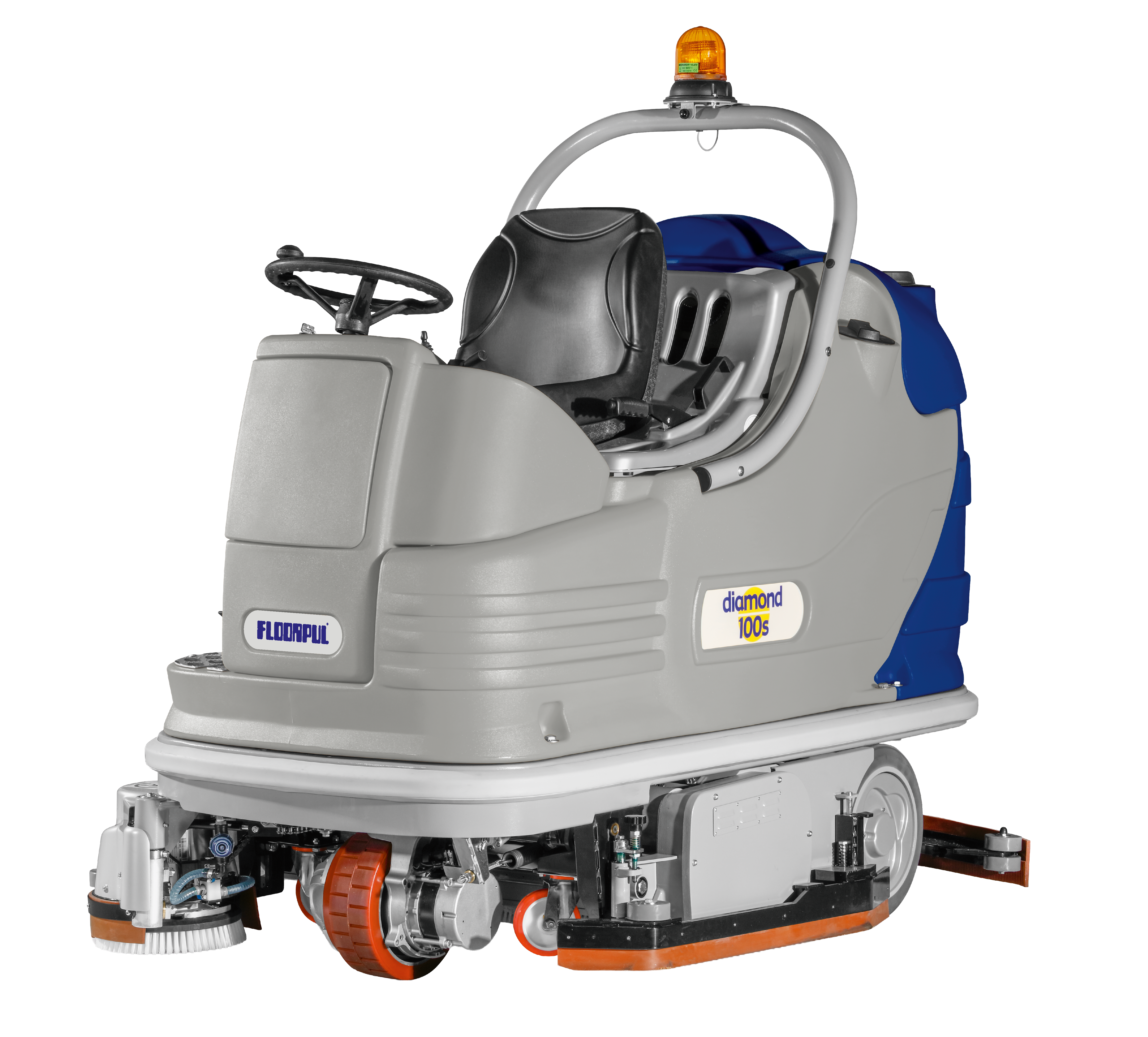 Een zit schrobmachine met enorm veel wendbaarheid en flexibiliteit