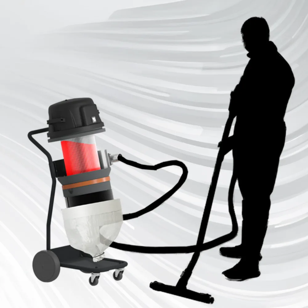 Bouwstofzuiger 11 XA automatische filterschudder