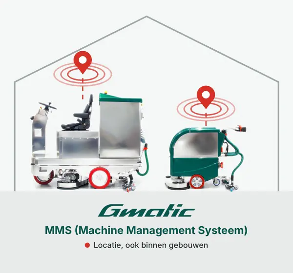 Standaard met machine management systeem (MMS).