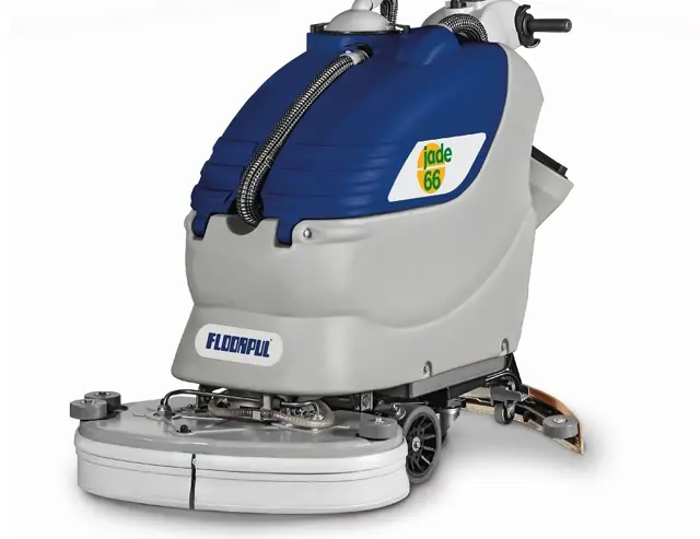 Schrobmachine met hoge borsteldruk