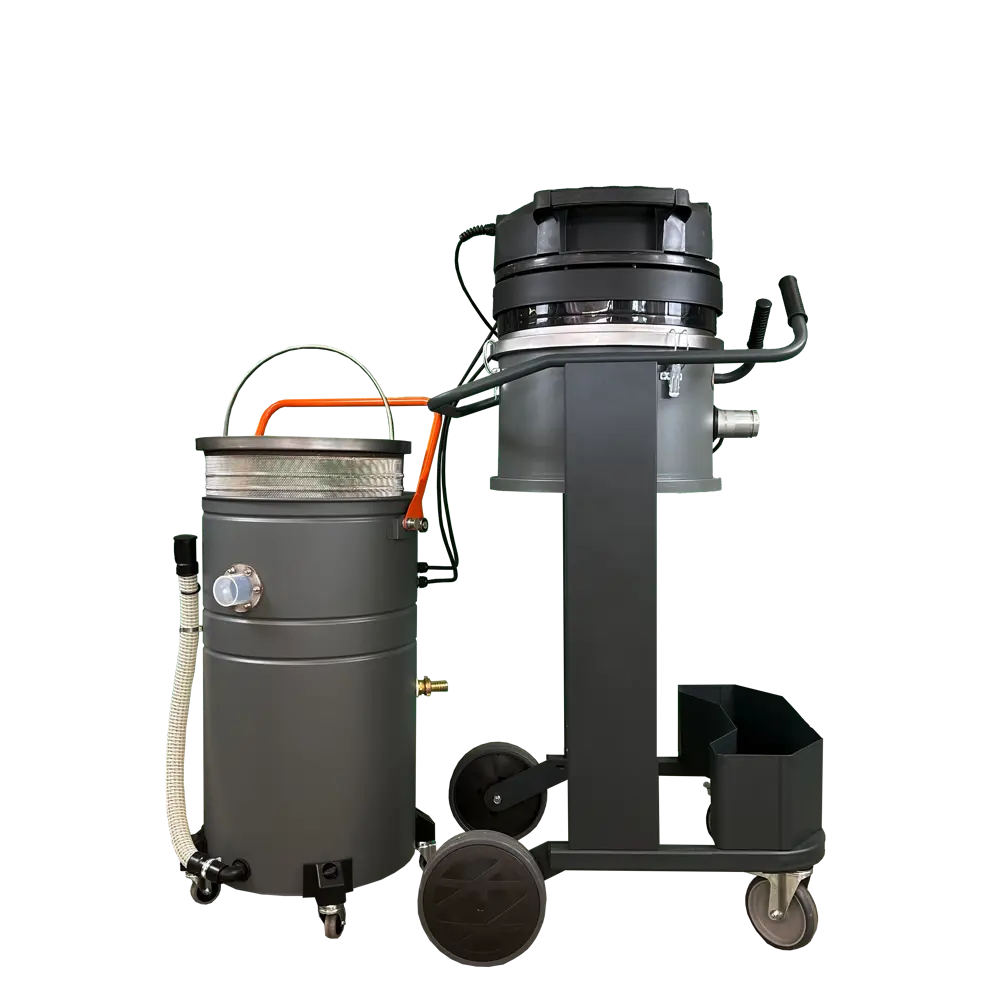 Coynco OIL 140 oliezuiger met snelkoppeling voor eenvoudig lossen van opvangtank