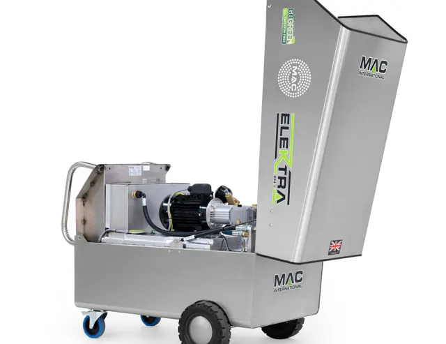 Hogedrukreiniger voor de voedingsmiddeleninduustrie