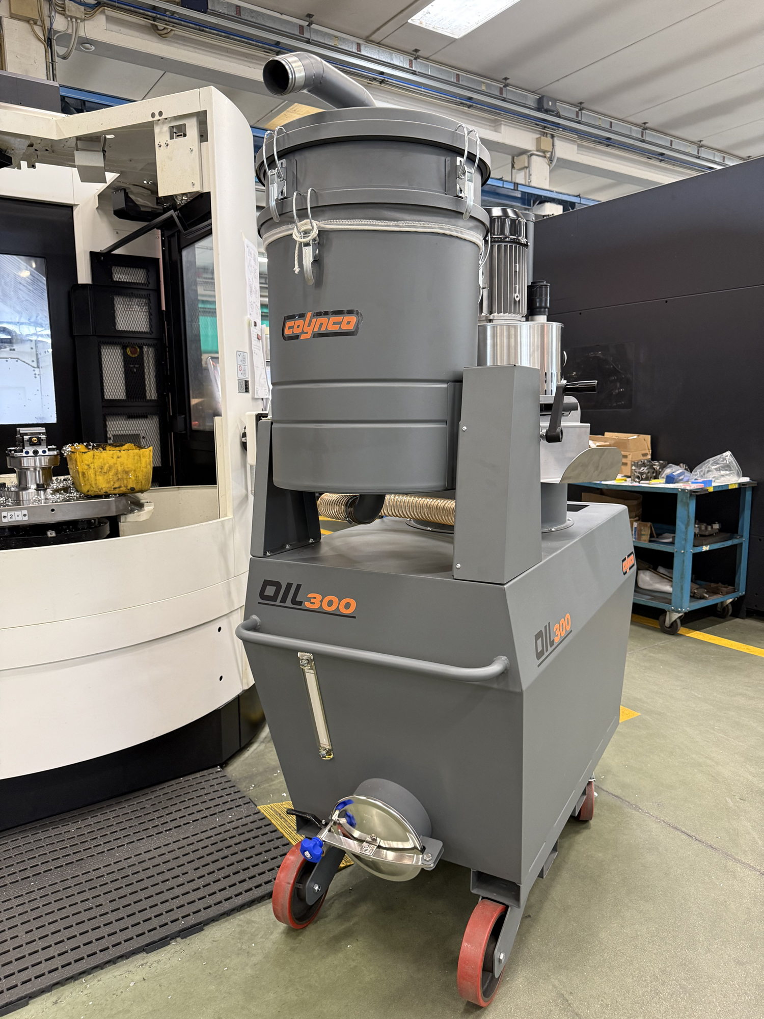 Oil 300 Grote CNC-productielijnen praktijk