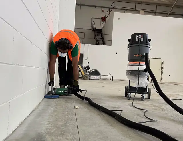 Industriestofzuiger bouw freeswerk