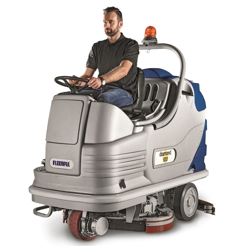 Grote capaciteits schrobveegmachine Diamond 100P