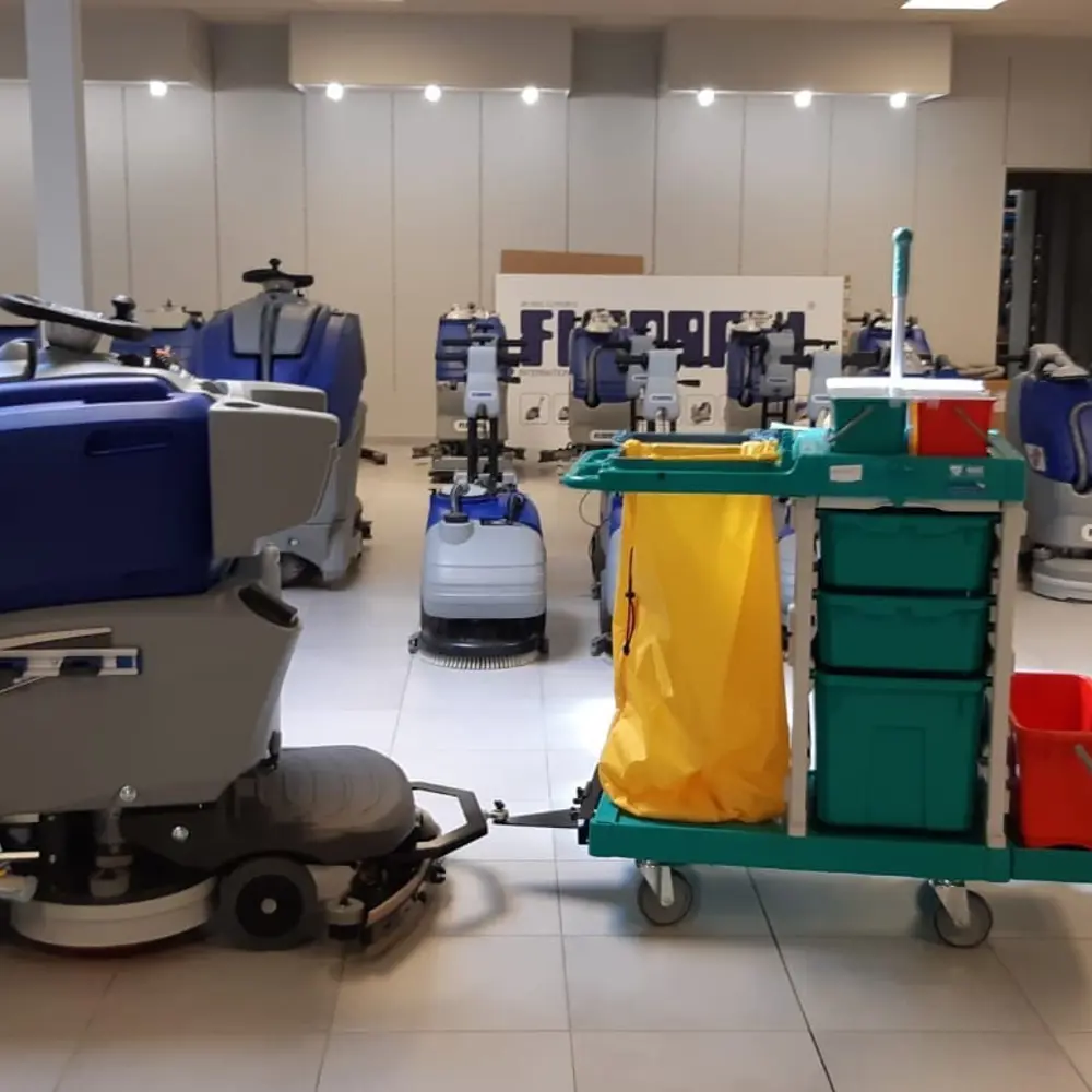 Floorpul Quarz 80 schrobmachine van HD van Dijk Reinigingstechniek