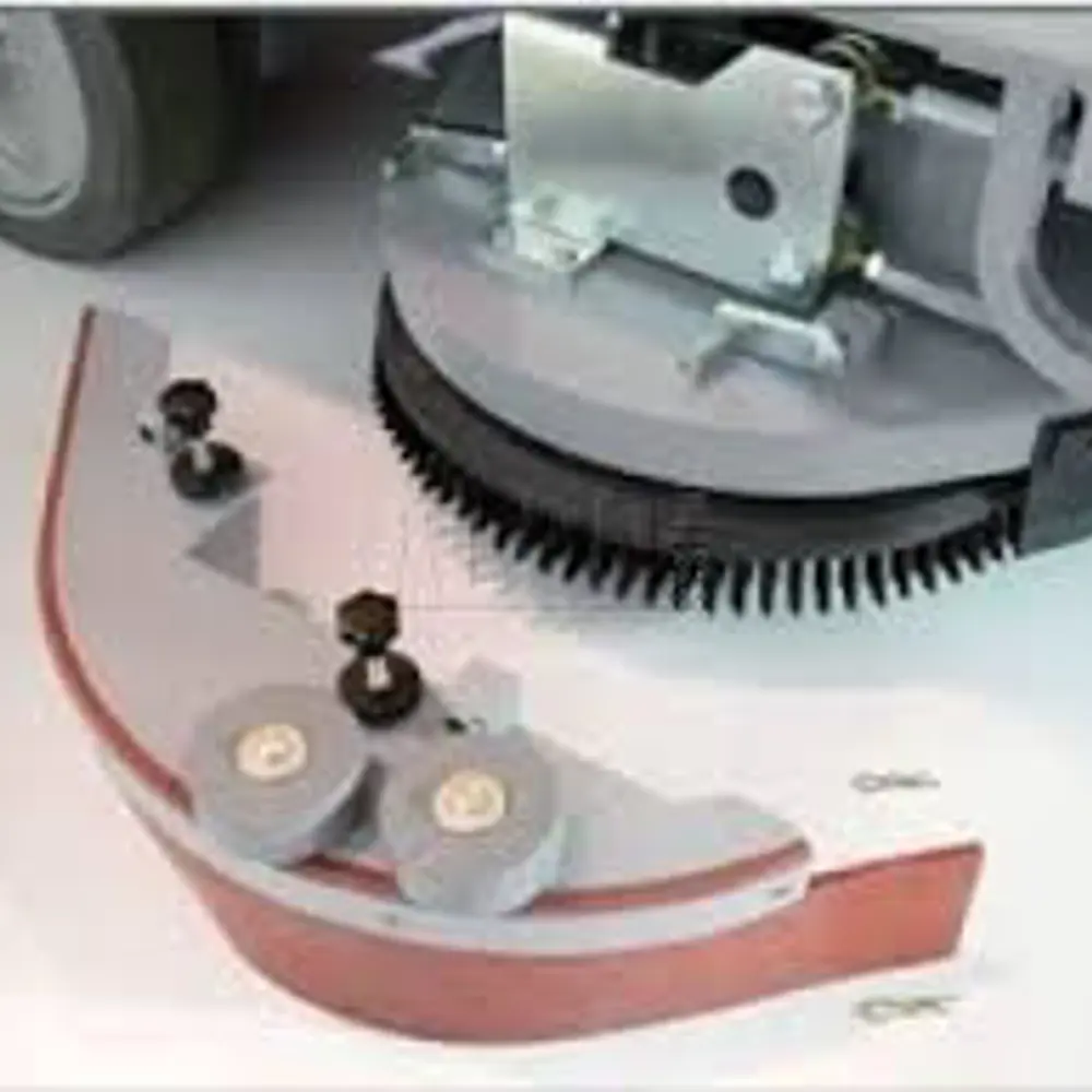 Borstelsysteem van de Floorpul Diamond 100 schrobmachine voor grondige reiniging