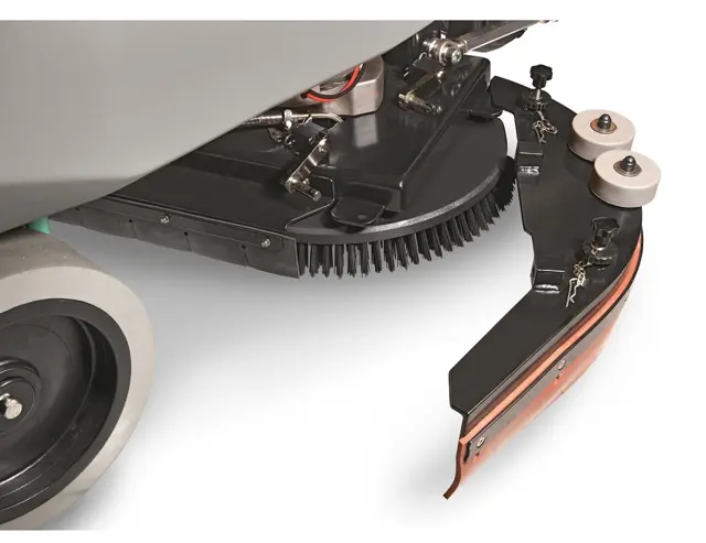 Schrobveegmachine met veel capaciteit en ook veel comfort