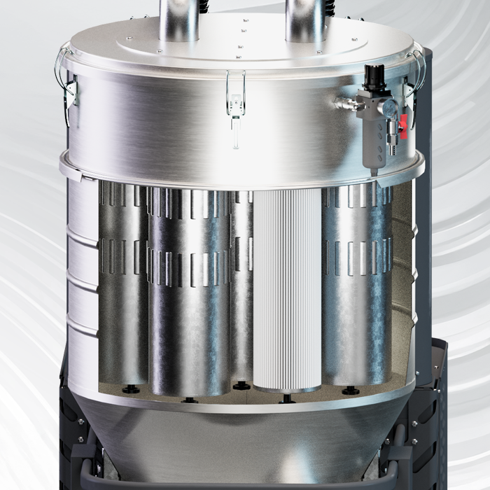 Filters Atex stofzuiger HDC 822S Iclean zone 2-22