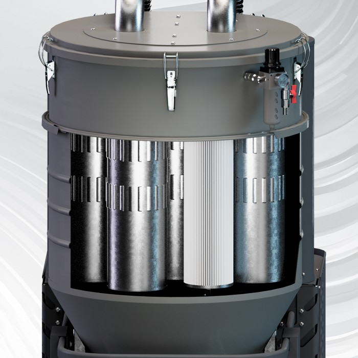 Filters bouwstofzuiger stofzuiger HDC 822S 