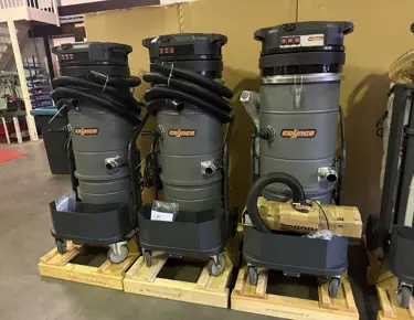 Industriéle fijnstof stofzuiger HD Coynco BM 375 nieuwe voorraad.