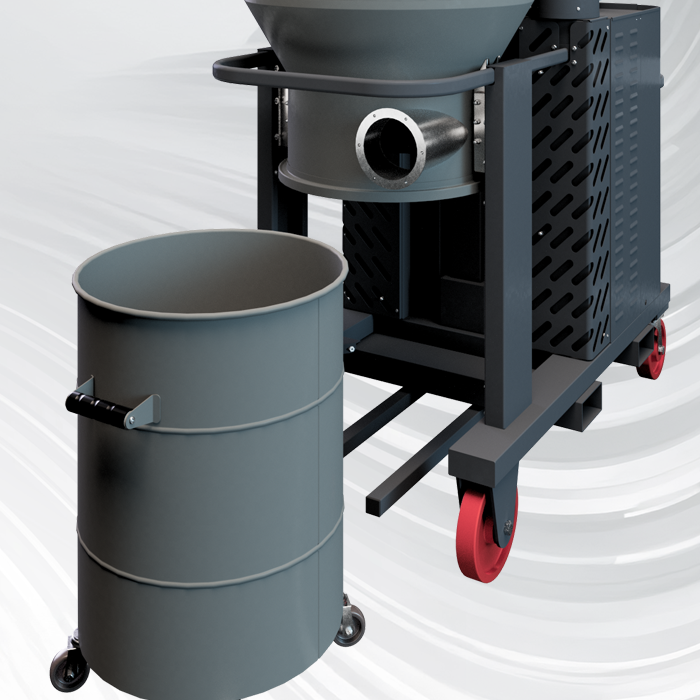 Fijnstof stofzuiger HDC 822S iClean opvangketel 