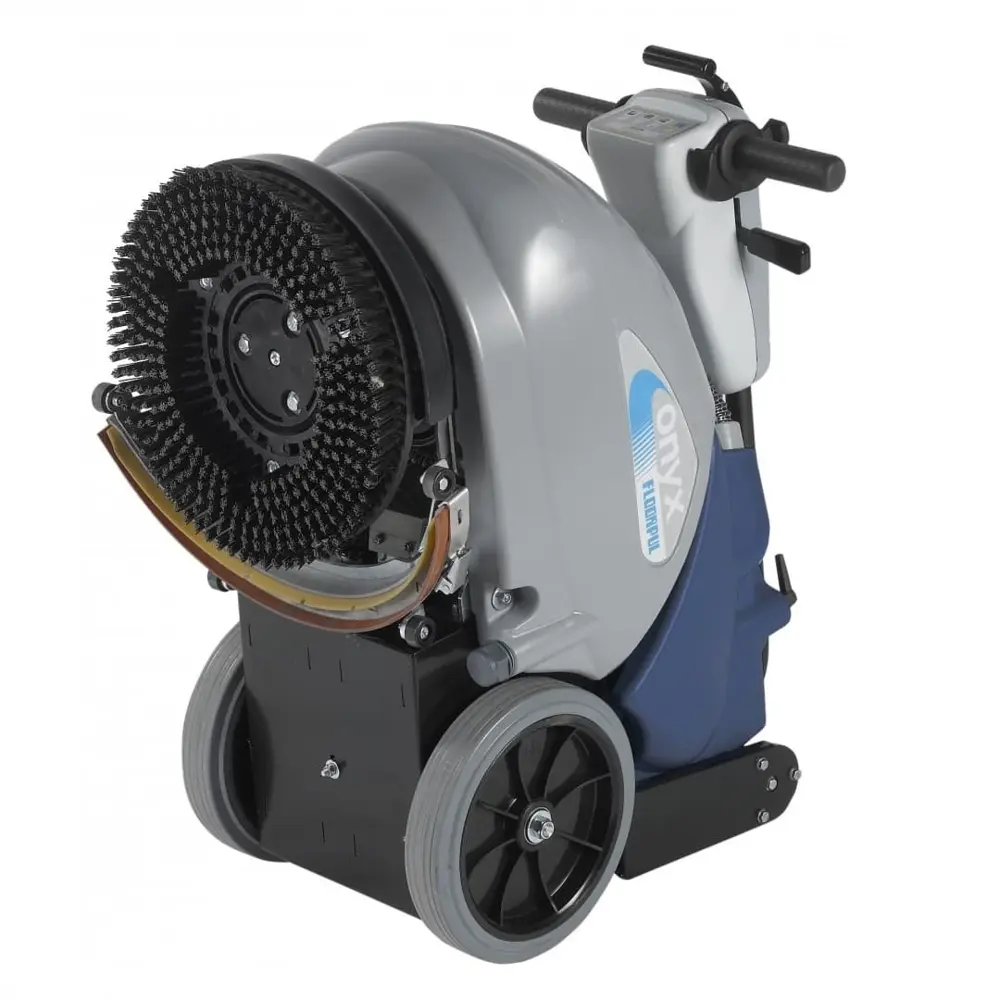 Floorpul Onyx 35B schrobmachine compact opgeborgen voor ruimtebesparing