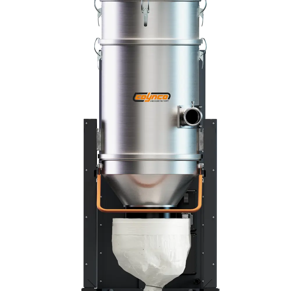 Coynco HDC 511 BAG CLEAN ATEX stofzuiger met stofzak en dubbele filterunit