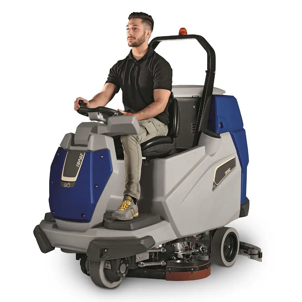 Floorpul Topaz 90 zit-schrob-veegmachine voor professionele vloerreinigning in Nederland