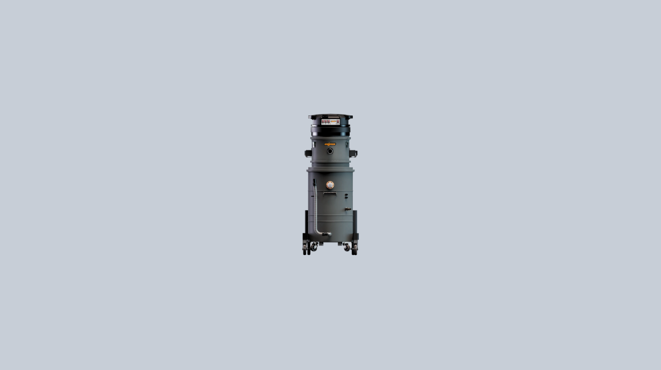 HD Coynco OIL 200 3M P - industriële oliespanenzuiger met dompelpomp en 200 liter capaciteit voor zwaar gebruik.