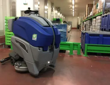 Sta op schrobzuigmachine HD Floorpul Quartz 80 in de praktijk.