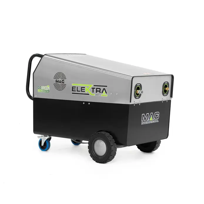 Elektrisch verwarmde hogedrukreiniger 200 bar MAC Elektra EM4.1
