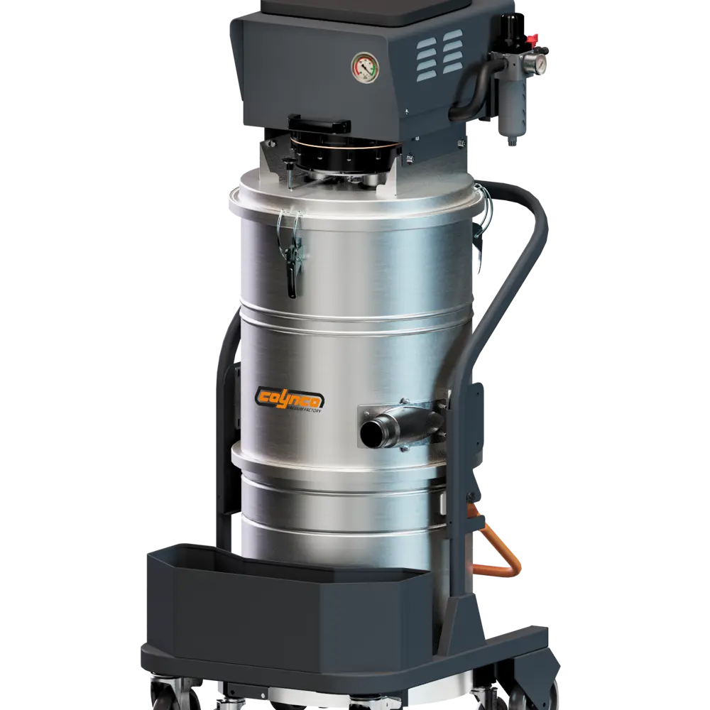 Coynco SD PN explosieveilige pneumatische stofzuiger perspectief