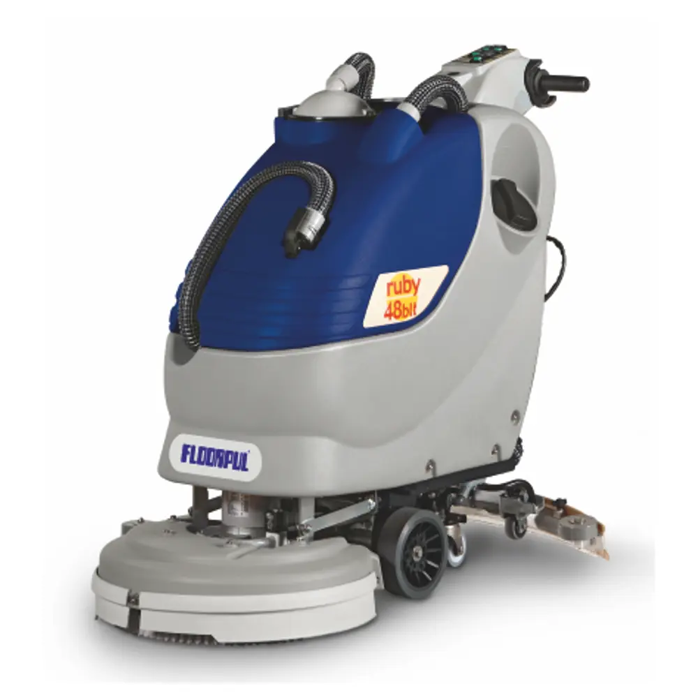 Floorpul Ruby 48BLT achterloop-schrobmachine met tractie-aandrijving voor professionele vloerreinigning in Nederland