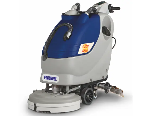 Floorpul Ruby 48BLT schrobmachine voor compacte ruimtes en grotere oppervlakten