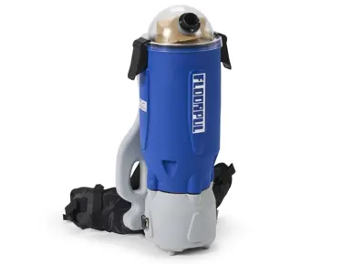 Floorpul KV10 rugstofzuiger met snoer en blauw motorhuis