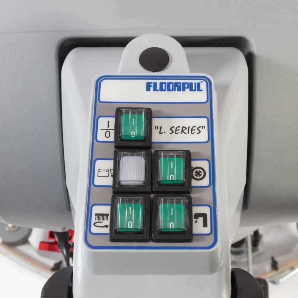 Floorpul Ruby 48BLT achterloop-schrobmachine met tractie-aandrijving voor professionele vloerreinigning in Nederland