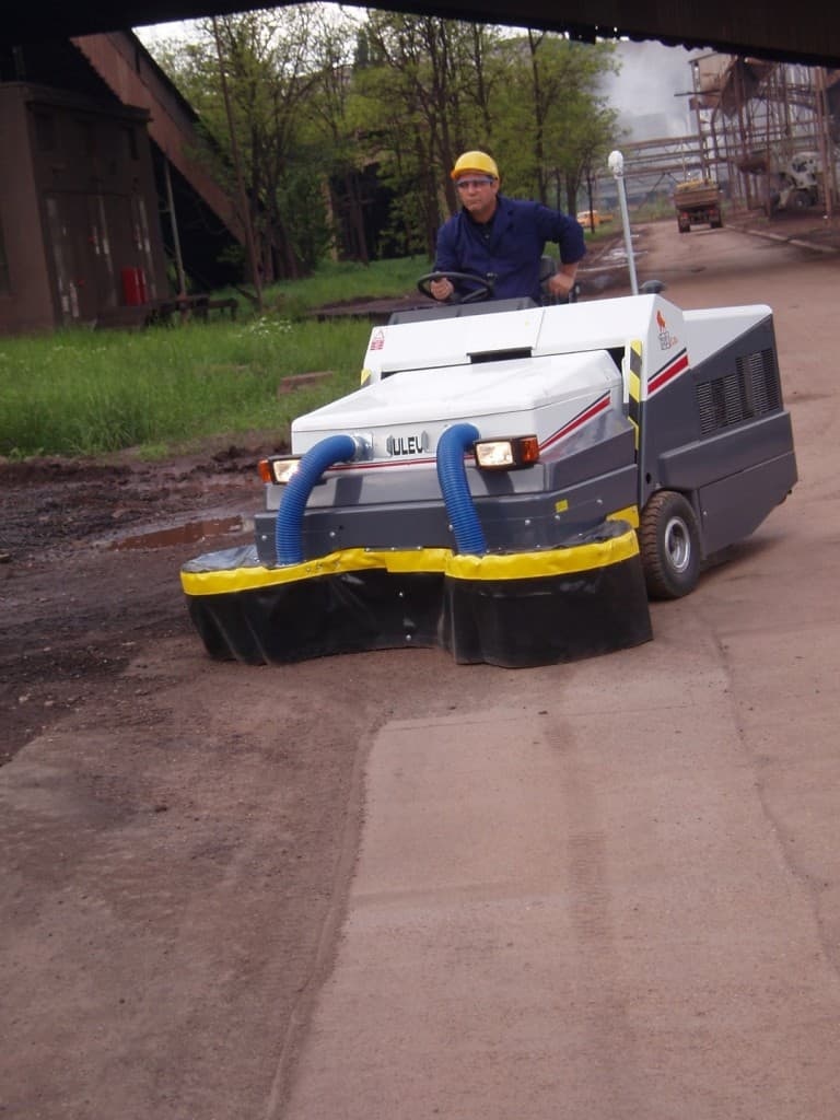 De beste veegmachine voor stoffige omstandigheden