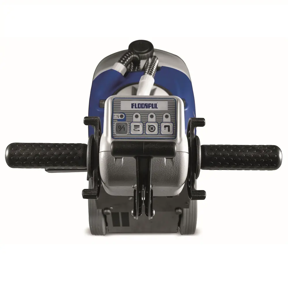 Bedieningspaneel van de Floorpul Onyx 35 lithium schrobmachine met intuïtieve bediening