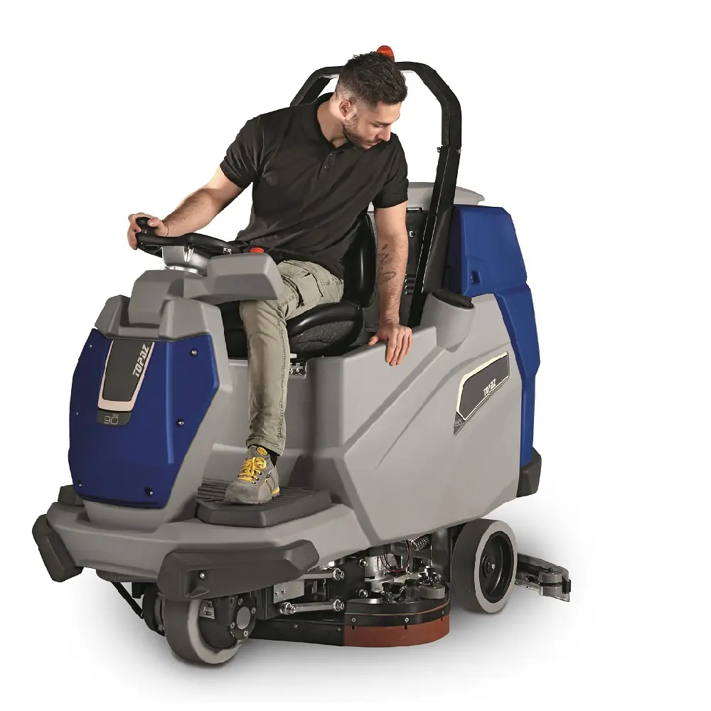 Floorpul Topaz 90 zit-schrob-veegmachine voor professionele vloerreinigning in Nederland