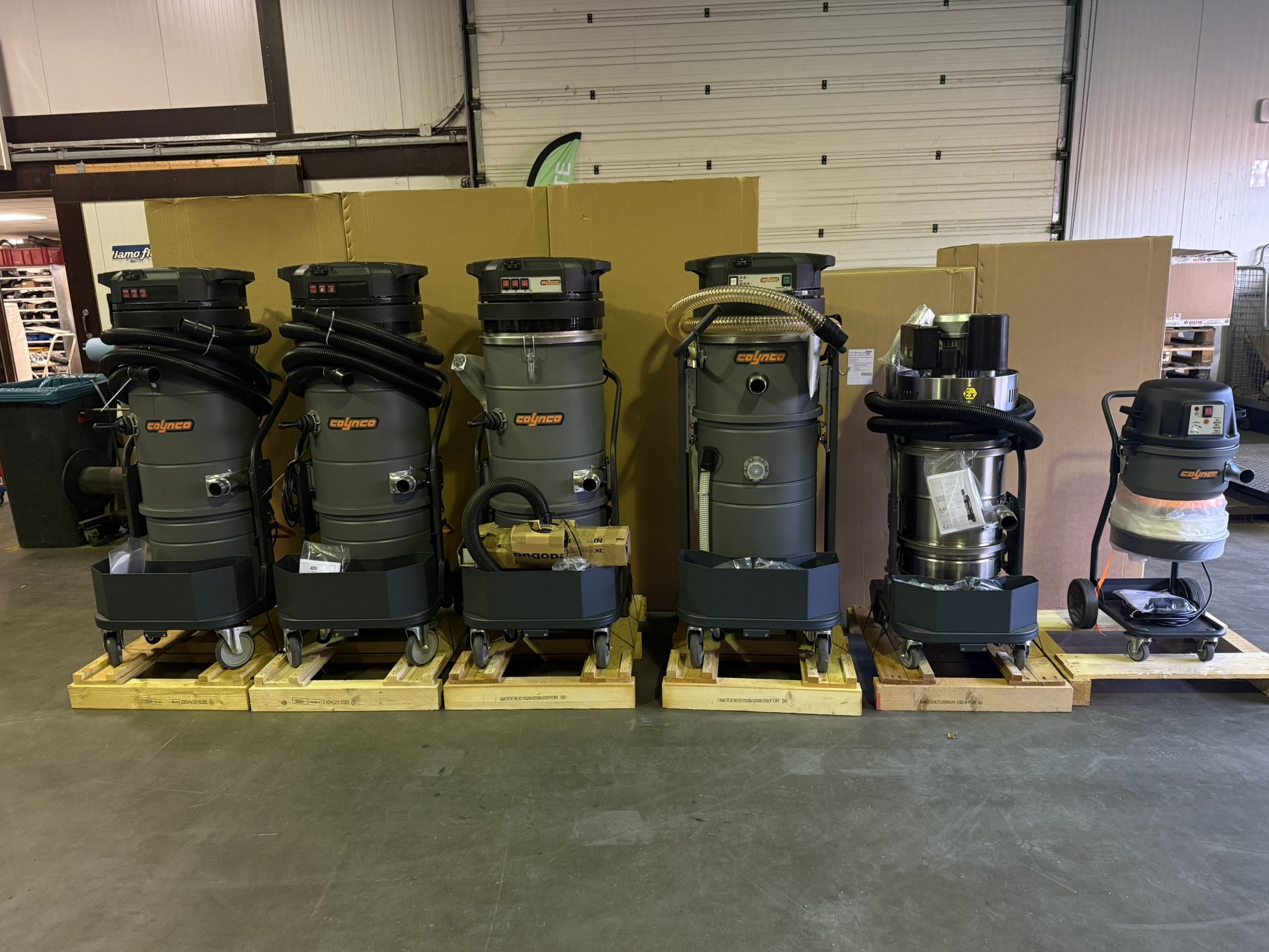 Industriële stofzuiger 