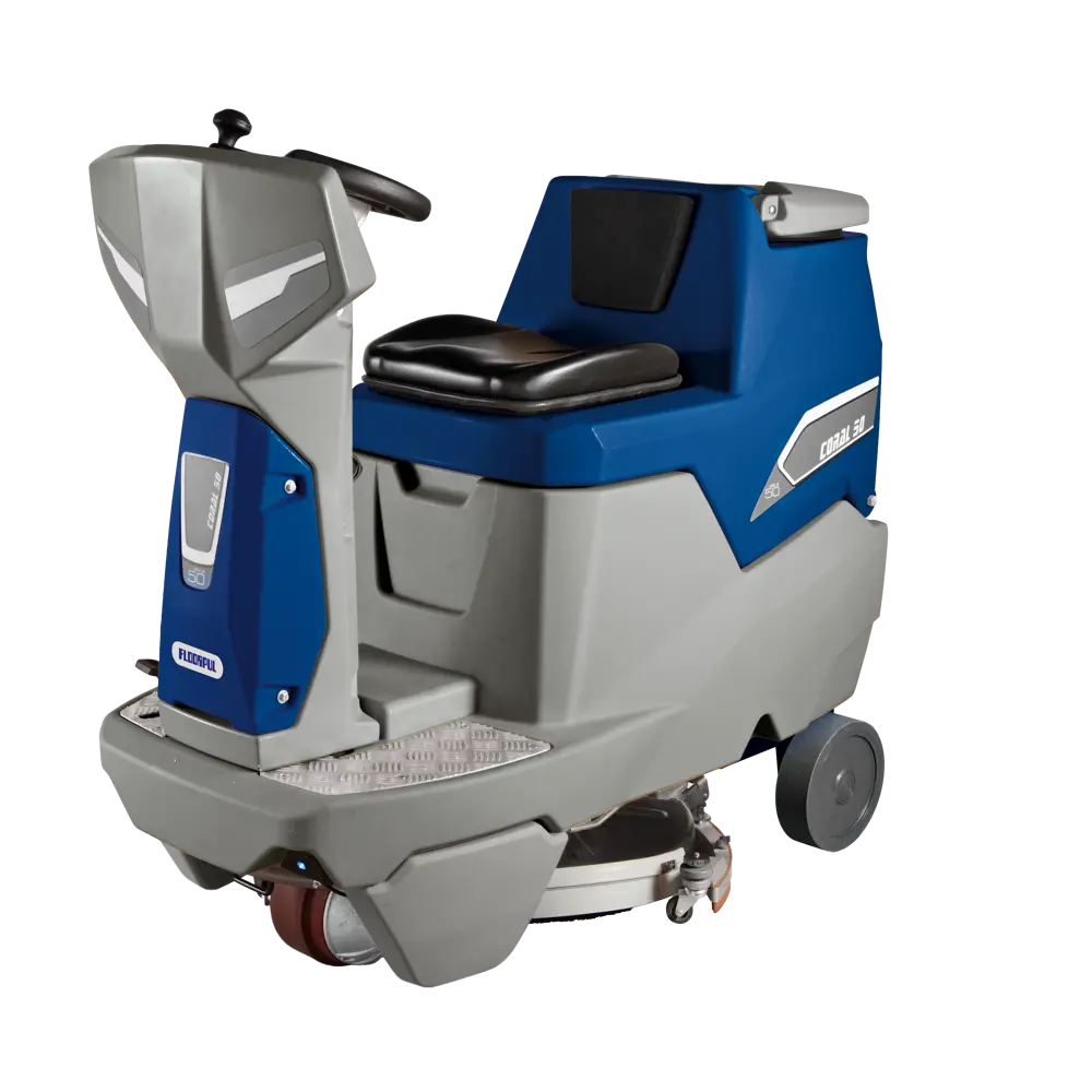 Floorpul Coral 50 zit-schrobmachine voor professionele vloerreinigning in Nederland