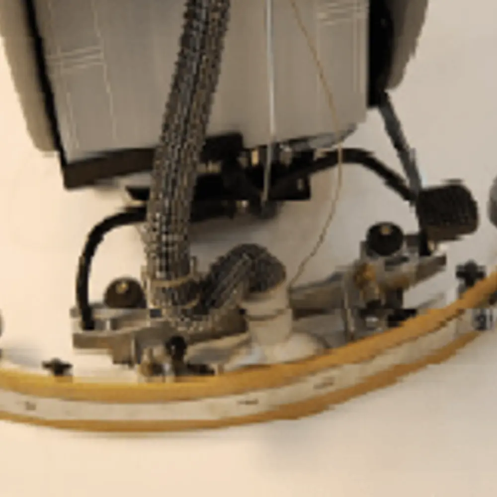 Zuigmond van de Floorpul Ruby 48BL schrobmachine voor streeploos droge vloeren