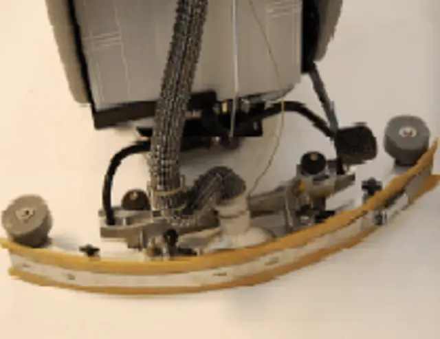 Floorpul Ruby 48BL een schrobzuigmachine die een droog resultaat achterlaat