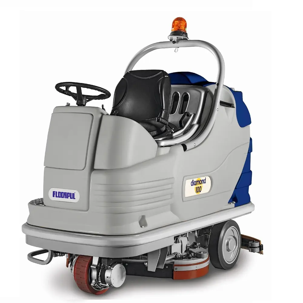 Floorpul Diamond 100 schrobmachine van HD van Dijk Reinigingstechniek