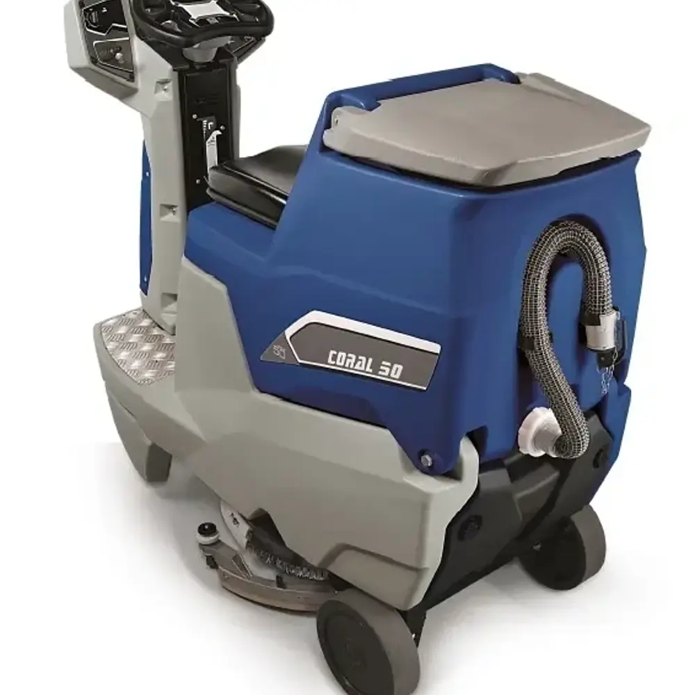 Vuilwatertank van de Floorpul Coral 50 schrobmachine met eenvoudige toegang